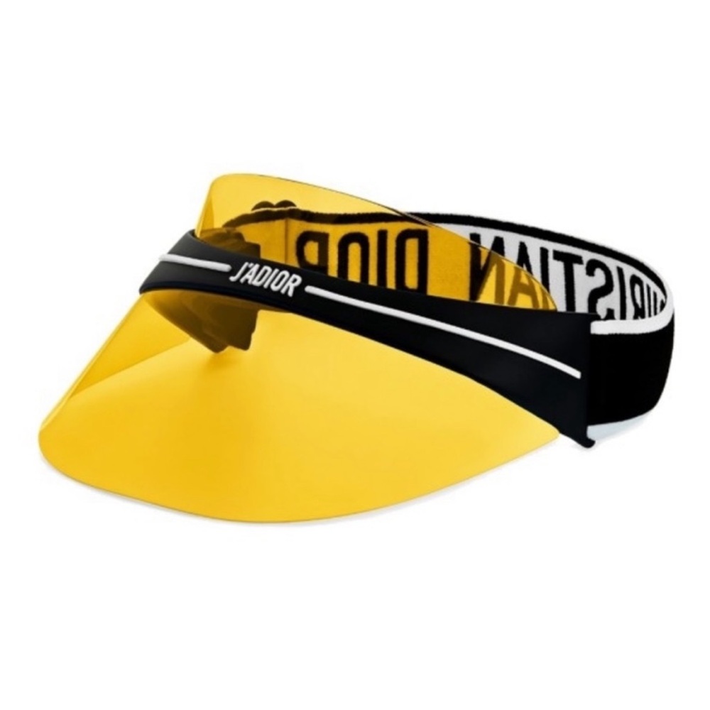 Christian Dior Yellow Visor
